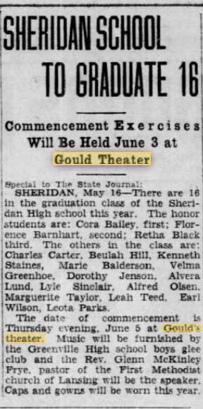 Gould Theater - May 16 1930 (newer photo)